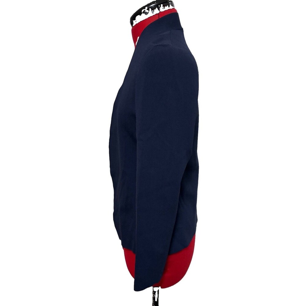MM Lafleur Women’s Navy Cardigan Size Small - Picture 2 of 7